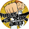 Future Black Belt Sticker