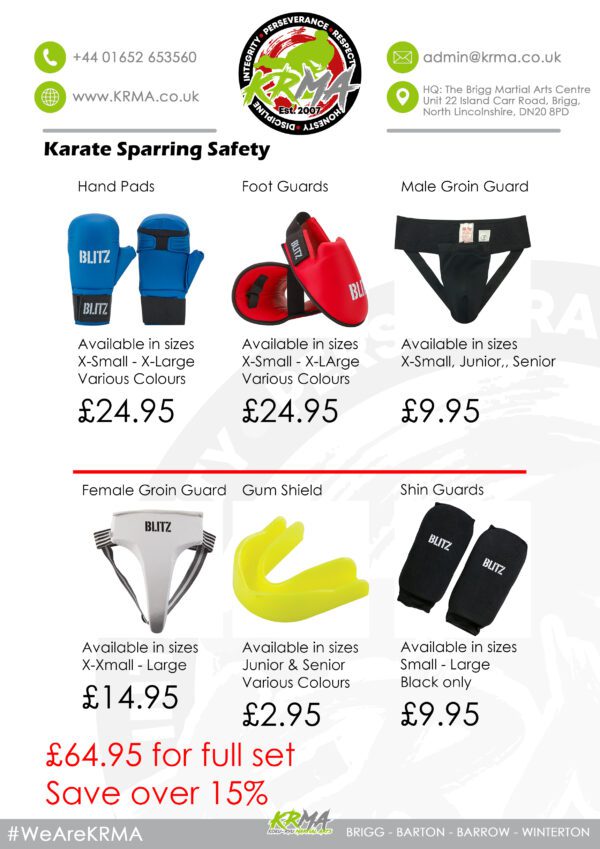 Karate Sparring Equipment copy scaled