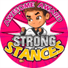 Strong Stances Sticker
