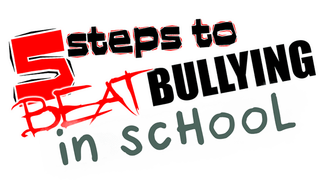 5 Steps To Beat Bullying In School Logo - KRMA