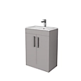 timsbury gloss grey vanity unit basin set w 600mm h 850mm 5945846299698 03c bq