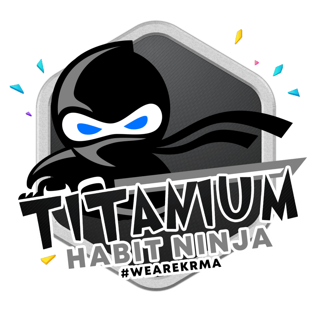 Titanium Level Habit Ninja Badge