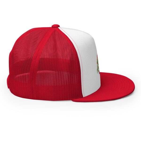 5 panel trucker cap red white red right 64c0d7e62a351