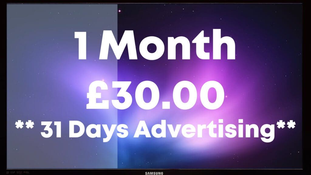 1 Month Ad