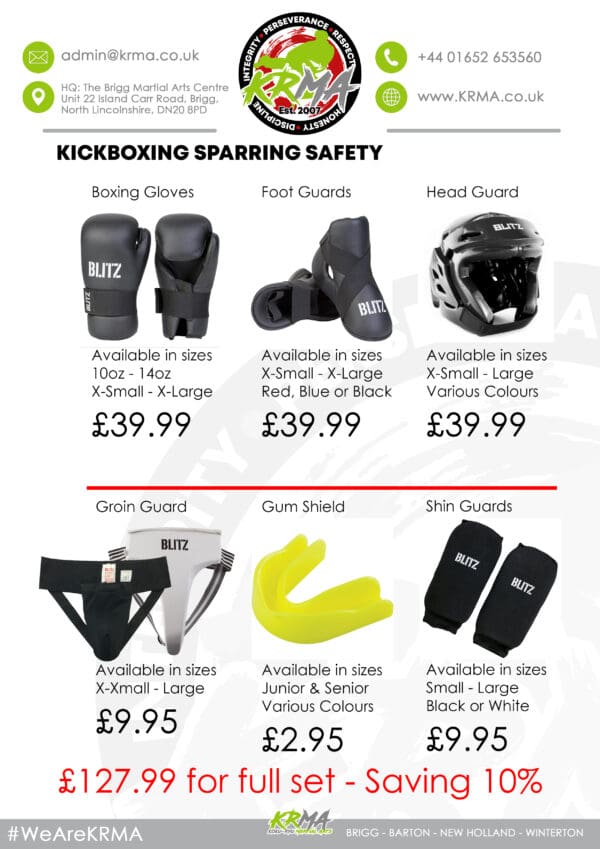 Kickboxing Sparring Equipment copy scaled