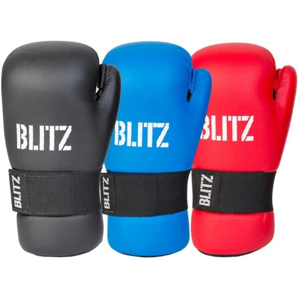 blitz semi contact open palm gloves